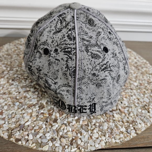 OBEY PROPAGANDA Rare vintage 6 panel ballcap Sz L/XL - Picture 3 of 14